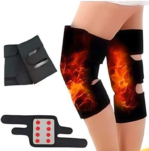 Adjustable Self-Heating Knee Pads