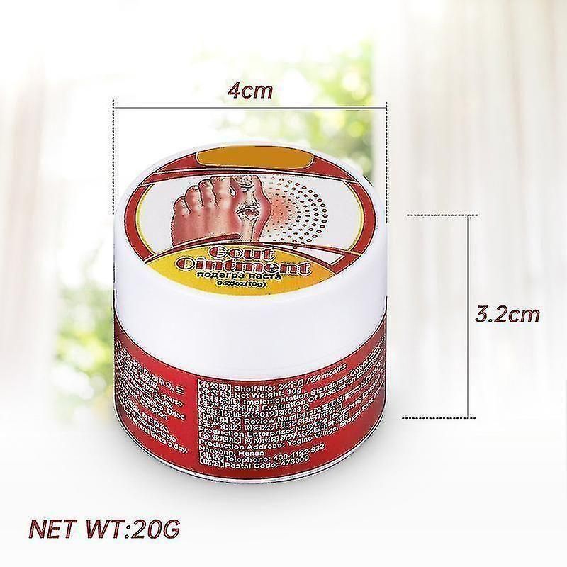 Portable Gout Ointment Herbal Toe Knee Joint Pain Relief Massage Cream