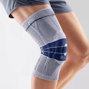 Knit Protection Silicone Anti - collision Spring Support Sports Knee Protector