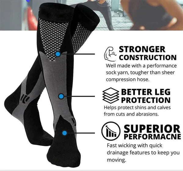 SPINECARE™ ORTHO CURE| Bamboo Compression Socks for Instant Pain Relief(DOCTOR CHOICE) BUY 1 GET 1 FREE